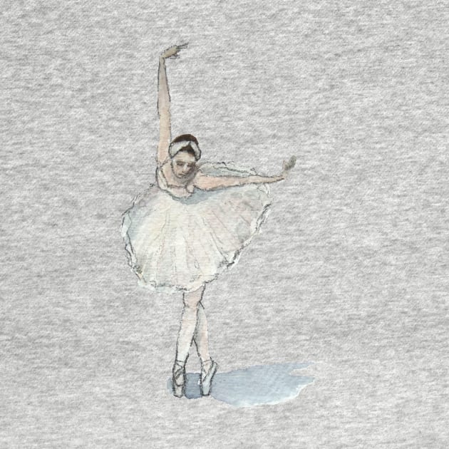 White Swan ballet by Kuhtina